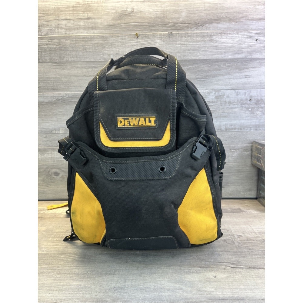 Dewalt Backpack Tool Organizing Durable Heavy Duty Tool Bag Lots Of Pockets